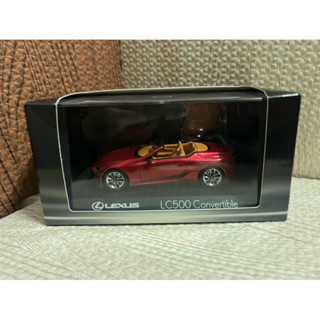 Lexus LC500 Convertible 1/43 酒紅 日規原廠模型車