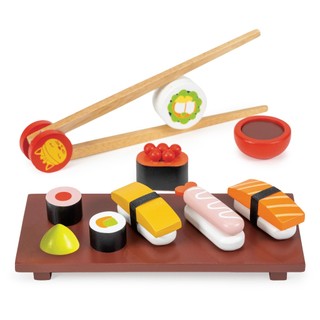 【美國 Mentari】美味壽司組(木製玩具/操控能力)