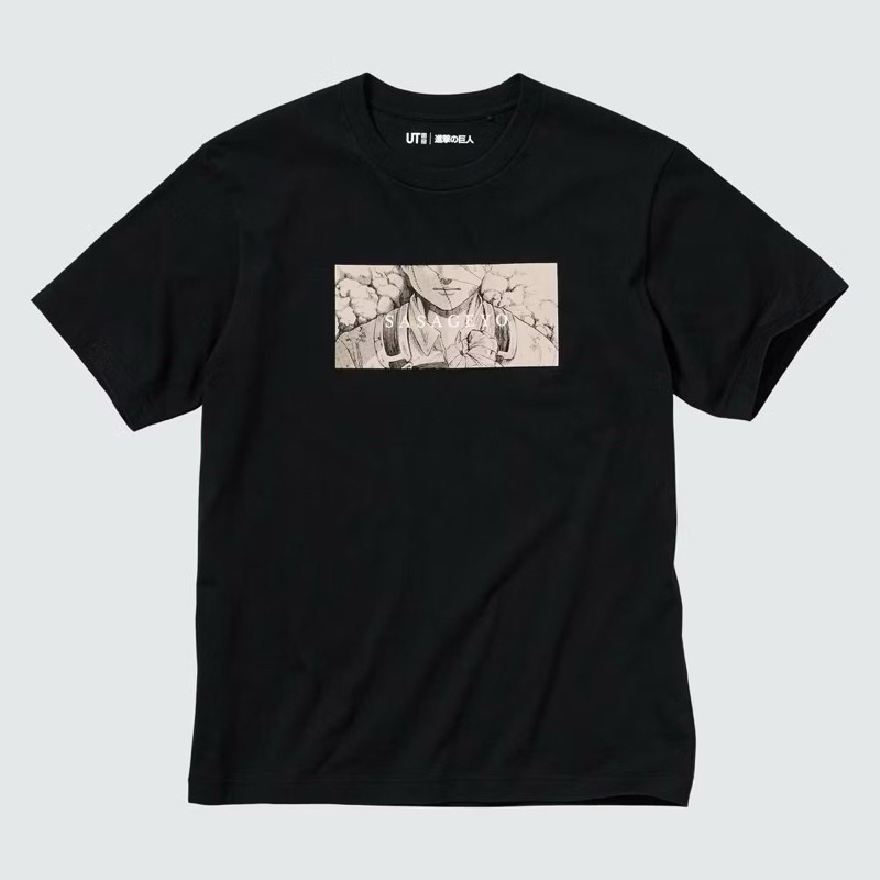 進擊的巨人 UNIQLO 聯名 里維兵長 Attack on Titan t恤 XL 日本購入 正品