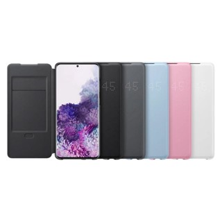 全新原廠公司貨 Samsung Galaxy S20+ LED皮革翻頁式皮套