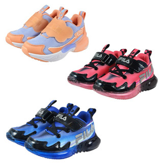 ［沅陵商城］童鞋 FILA 電燈鞋 運動鞋 透氣網布 康特杯 穩定支撐 抗菌防臭 足弓支撐鞋墊