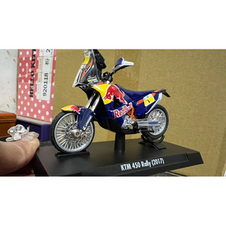 7-11 1:24 RED BULL 經典模型組合 KTM 450 Rally 重機 摩托車 集點 超商 小七 模型
