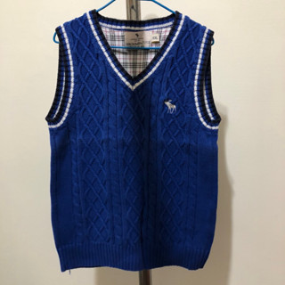 （二手） Abercrombie & Fitch A&F 針織 背心 上衣 XXL 兒童 童裝