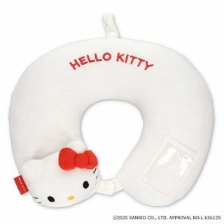 ♥小玫瑰日本精品♥ Hello Kitty U型頸枕 車用靠枕 機上枕 戶頸枕 旅遊必備~8