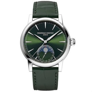 CONSTANT 康斯登 MANUFACTURE 自製機芯三日鍊機械錶 日期月相 40mm FC-716GR3H6