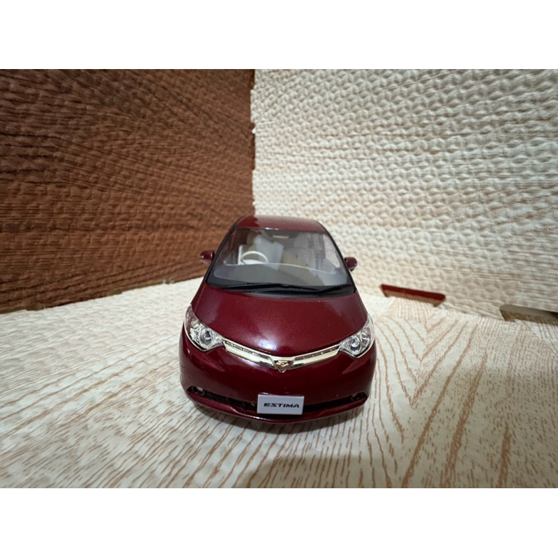 TOYOTA PREVIA 紅色 1/30 日本原廠展示模型車