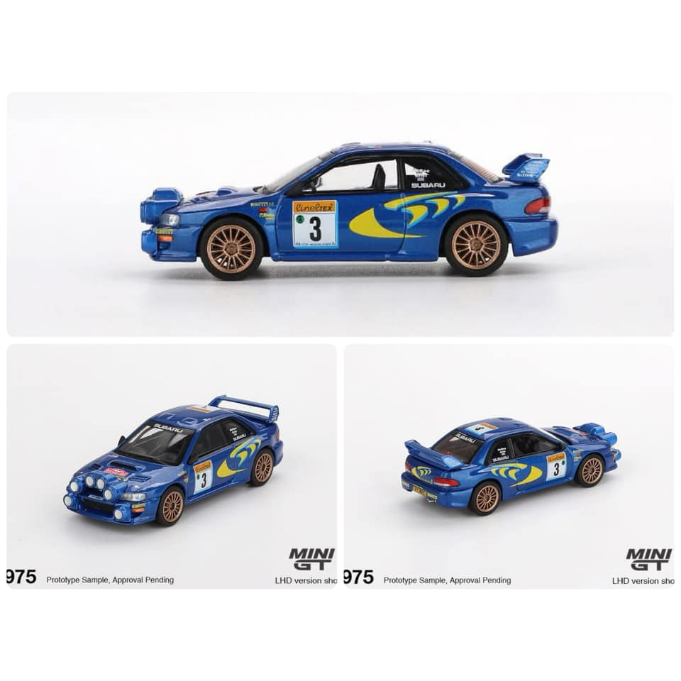[預購]請勿下單 閃電LT MINI-GT 總代理貨Subaru ImprezaMonte-Carlo 3rd #975
