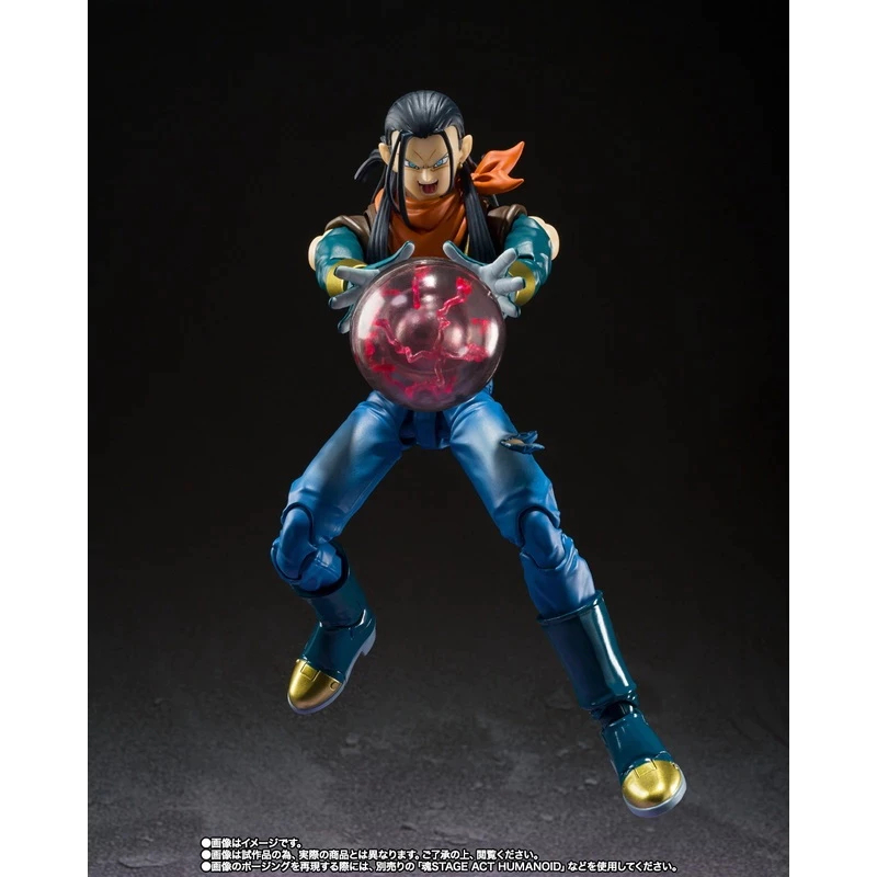 (正版) 現貨 S.H.Figuarts 七龍珠GT 超17號 / 萬代 SHF S.H.F 人造人 超級17號 可動