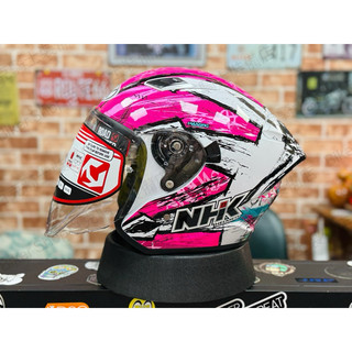 【Biker Shop】印尼NHK S1GP PRO AM69#1 選手彩繪四分之三罩安全帽 騎士安全帽 通勤帽 內墨片