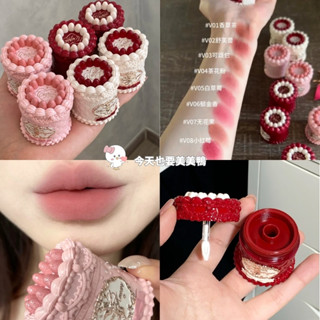 🌸臺灣現貨🌸 花知曉 Flower Knowns 草莓丘比特蛋糕 唇泥 霧面霧面絲絨 5ml 小紅書推薦