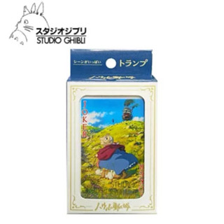 ｜現貨｜產地日本🇯🇵 宮崎駿 霍爾的移動城堡 經典名場面 壓克力盒裝撲克牌♠️ 吉卜力工作室 霍爾 蘇菲 卡西法 撲克牌