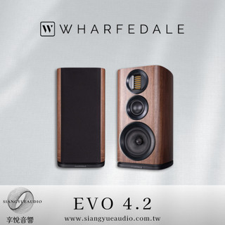 享悅音響(實體店面)英國 Wharfedale evo 4.2 書架式喇叭 {公司貨}