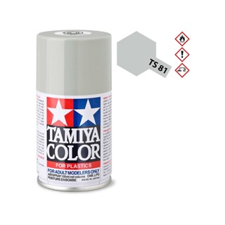 【高雄天利鄭姐】日本 TAMIYA 模型專用噴漆 TS-81 皇家亮灰色