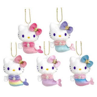 🔥現貨🔥 日本正版 Sanrio 三麗鷗 Hello Kitty 50週年 限定款 美人魚系列 娃娃吊飾 掛飾 鑰匙圈