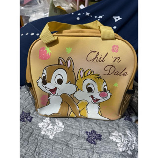 正版迪士尼奇奇蒂蒂便當袋午餐袋（不含水對比用