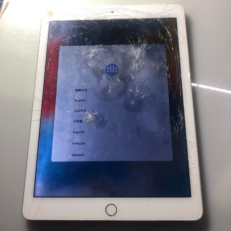 【零件機】iPad A1567｜螢幕破｜有鎖版