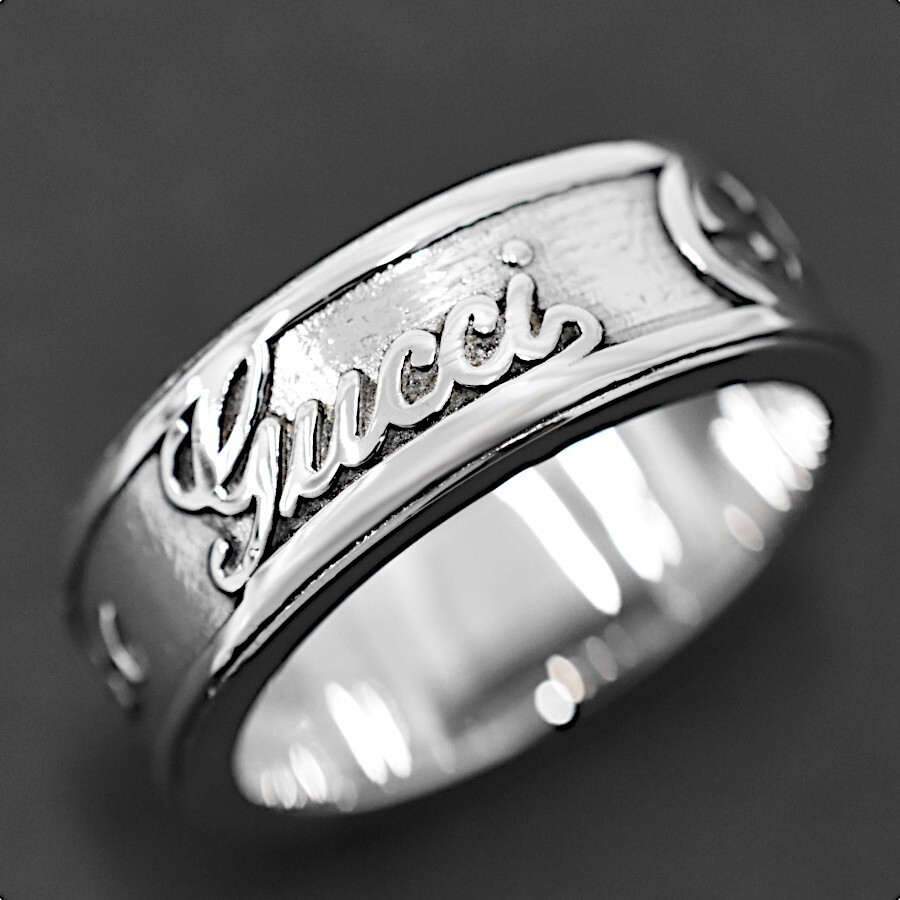 正品 如新品 GUCCI 戒指 標誌互扣式 復古款 表記16號 實際15號 9.1克重 SV925 純銀 有保存盒袋現貨