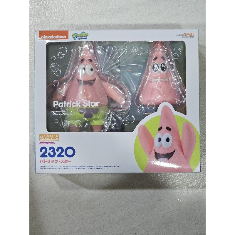 全新現貨 海綿寶寶 派大星 黏土人 2320 海 綿寶寶 黏土人 派大星 公仔 Good Smile