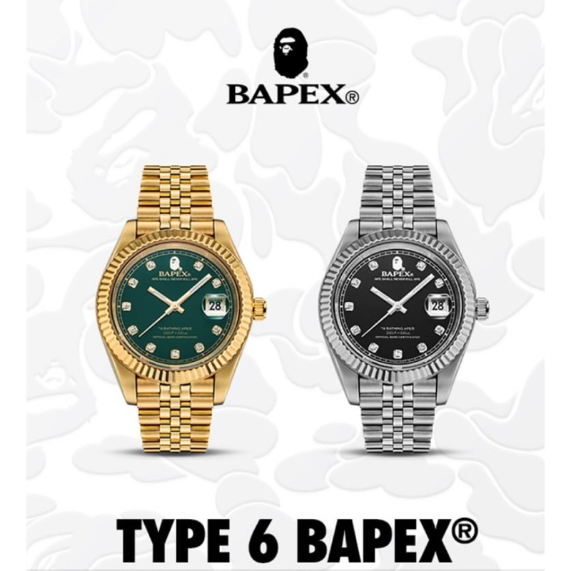 BAPEX SS23 TYPE6 #1 M デイトジャスト タイプ（A BATHING APE