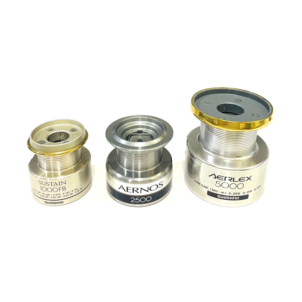 【民辰商行】出清 SHIMANO AERLEX 5000/AERNOS 2500/SUSTAIN 1000FB 線杯