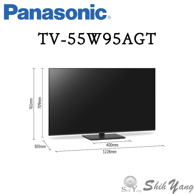 Panasonic 國際牌 TV-55W95AGT Mini LED 智慧連網顯示器 55吋 4K 液晶電視