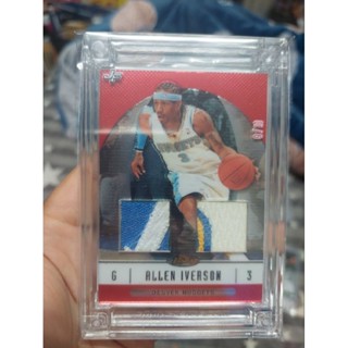 限量10張，史上最矮得分王戰神 Allen Iverson 超級稀有PATCH 球衣卡