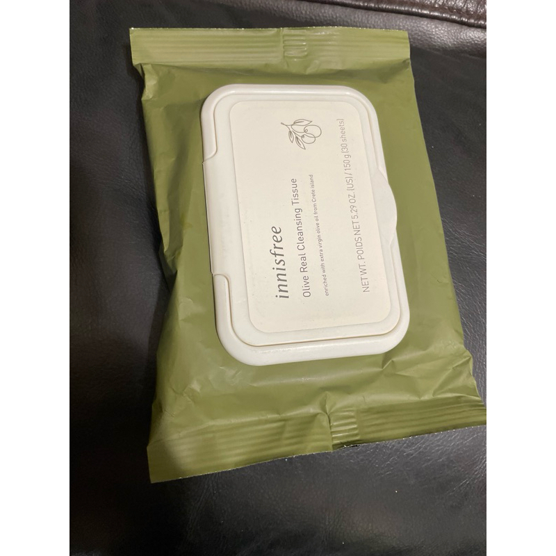 全新｜innisfree橄欖真萃卸妝濕巾