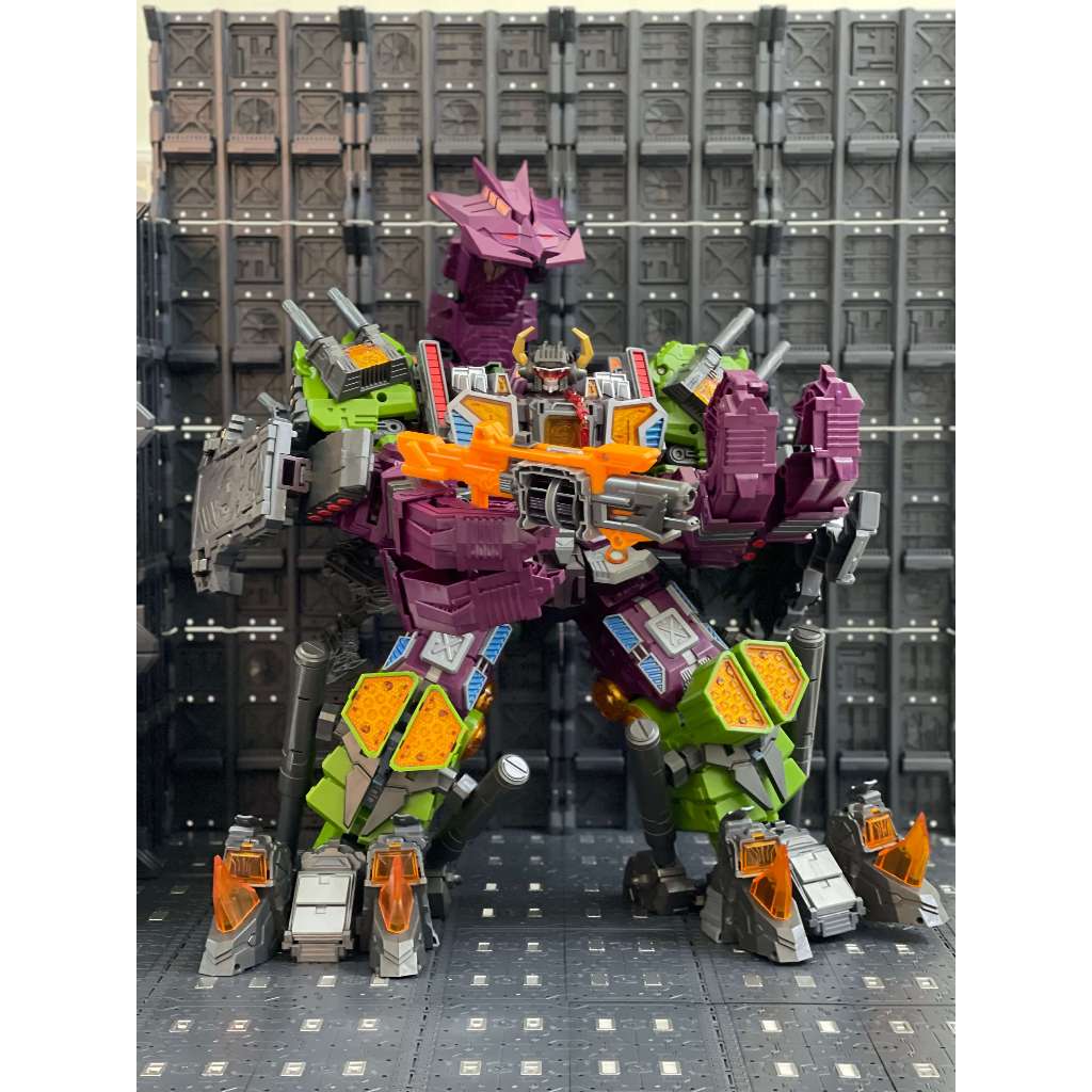變形金剛 Maketoys MT MCB-03 Devil Stinger 薩克巨人 基地蠍子原色  絕版 泰坦