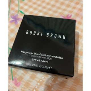 Bobbi Brown 芭比波朗 霧光持久氣墊粉餅SPF40 PA+++(柔霧小黑盒/持妝/遮瑕/控油/粉底)