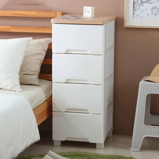 《真心良品》KEYWAY聯府 W404 面寬37.6cm裡亞木頂板四層收納櫃68L-1入