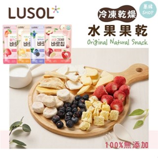 LUSOL 水果果乾 蘋果 水梨 藍莓 草莓 | 新包裝