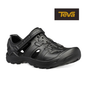 TEVA 兒童 Omnium Drift 水陸輕量護趾涼/水鞋/童鞋 黑色 TV1110229CBLK