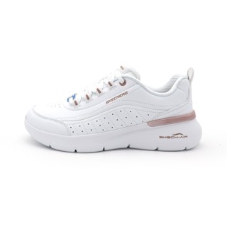 SKECHERS Skech-air 白色 皮革 休閒 運動鞋 女款 J2872【新竹皇家150373WTRG】