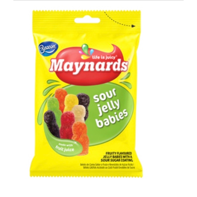 南非帶回_Beacon Maynards Sour Jelly Babies_伴手禮_南非酸酸果汁軟糖_異國零食_休閒零