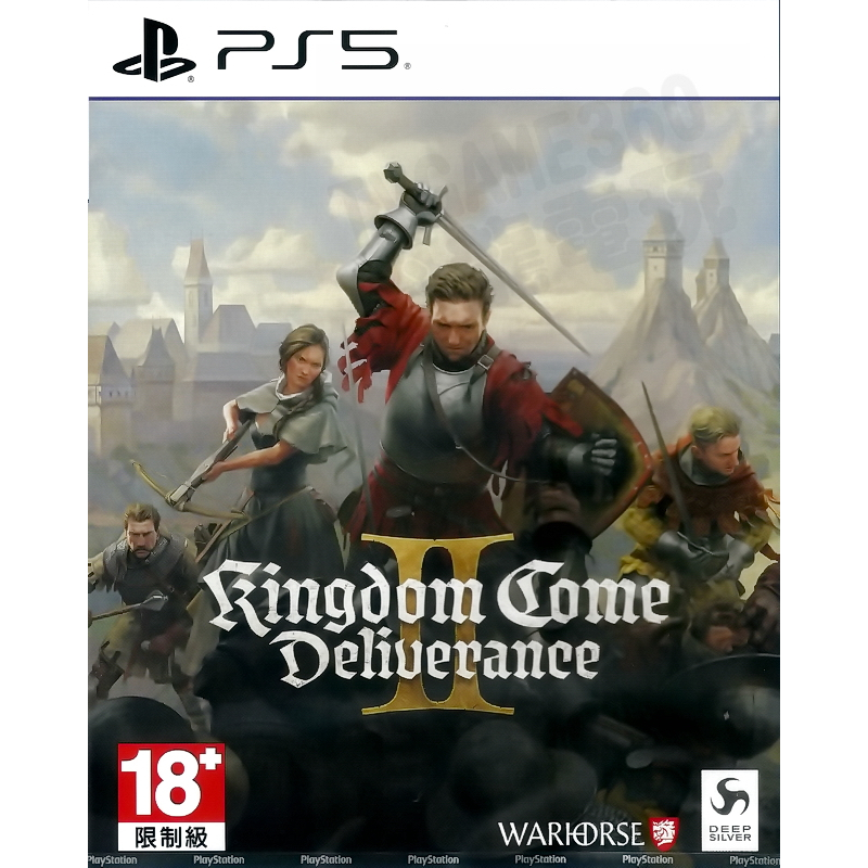【全新未拆】PS5 天國降臨 拯救2 中世紀冒險動作 KINGDOM COME DELIVERANCE II 中文版