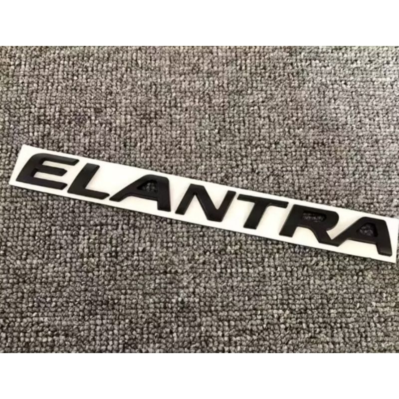 現貨 現代 黑化車標 尾門標 後英文標 SANTAFE ELANTRA TUCSON LKONA ix35後標字母