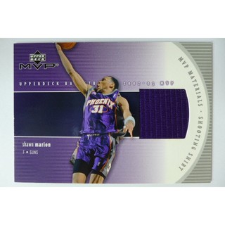 ~Shawn Marion/尚恩·馬裡安~2002年UPPER DECK MVP.NBA實戰球衣卡