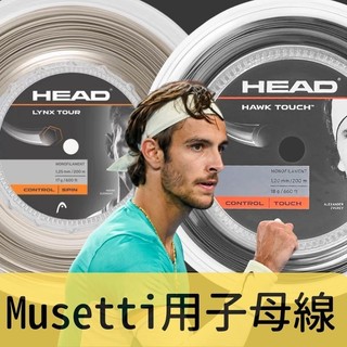 DR.String-Musetti用子母線 選手用線 旋轉 手感 控球 網球線