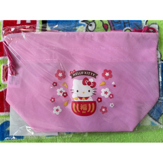 金牛角Hello Kitty 束口便當袋/購物袋/環保袋/手提袋/小提袋/外出袋/隨身袋/出門小包/萬用袋/凱蒂貓