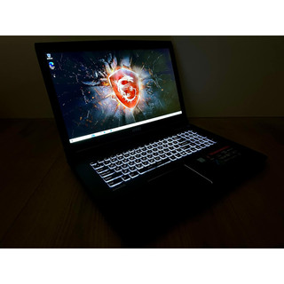 MSI微星電競筆電I7 7700HQ,GTX1060,16G Ram,256G SSD+1TB
