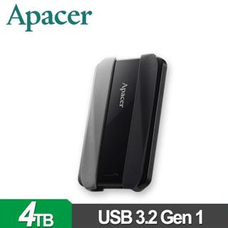 Apacer 宇瞻 AC533 4TB(典雅黑) 2.5吋 防護型行動硬碟 AP4TBAC533B-2