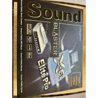 [二手]Creative X-Fi Elite Pro前前旗艦音效卡（PCI插槽）
