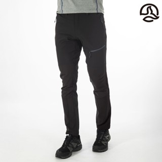 TERNUA 男Shellstretch磨毛保暖長褲 WILBUR PANT AF 1273445｜9937黑色