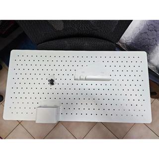 FUNTE 夾式洞洞板收納組 大尺寸 74x37CM 電動升降桌配件 二手