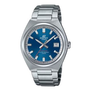 【CASIO 卡西歐】EDIFICE 纖薄簡約 藍寶石水晶玻璃 深海藍 日期顯示窗 EFB-109D-2A 38.5mm
