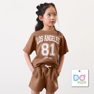 DO Kids童裝 臺灣現貨-日系運動休閒套裝(T恤+短褲) 男女童裝 夏季新品 中小童 運動服 兒童 短袖上衣 短褲