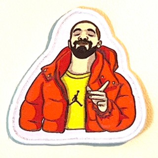 DRAKE YES 10CM PATCH 臂章 ARM-DRAKEY