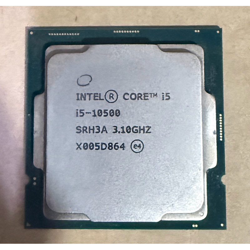 二手 良品 10代I5-10500 LGA 1200 CPU 處理器