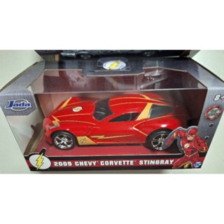 MJCC☆JADA 1:32 合金 模型車 2009 CHEVY 雪佛蘭 科維特 CORVETTE 閃電俠塗裝