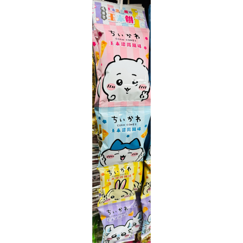 【亞菈小舖】日本零食 SF 玉米餅4連 玉米濃湯風味 吉伊卡哇 48g【優】